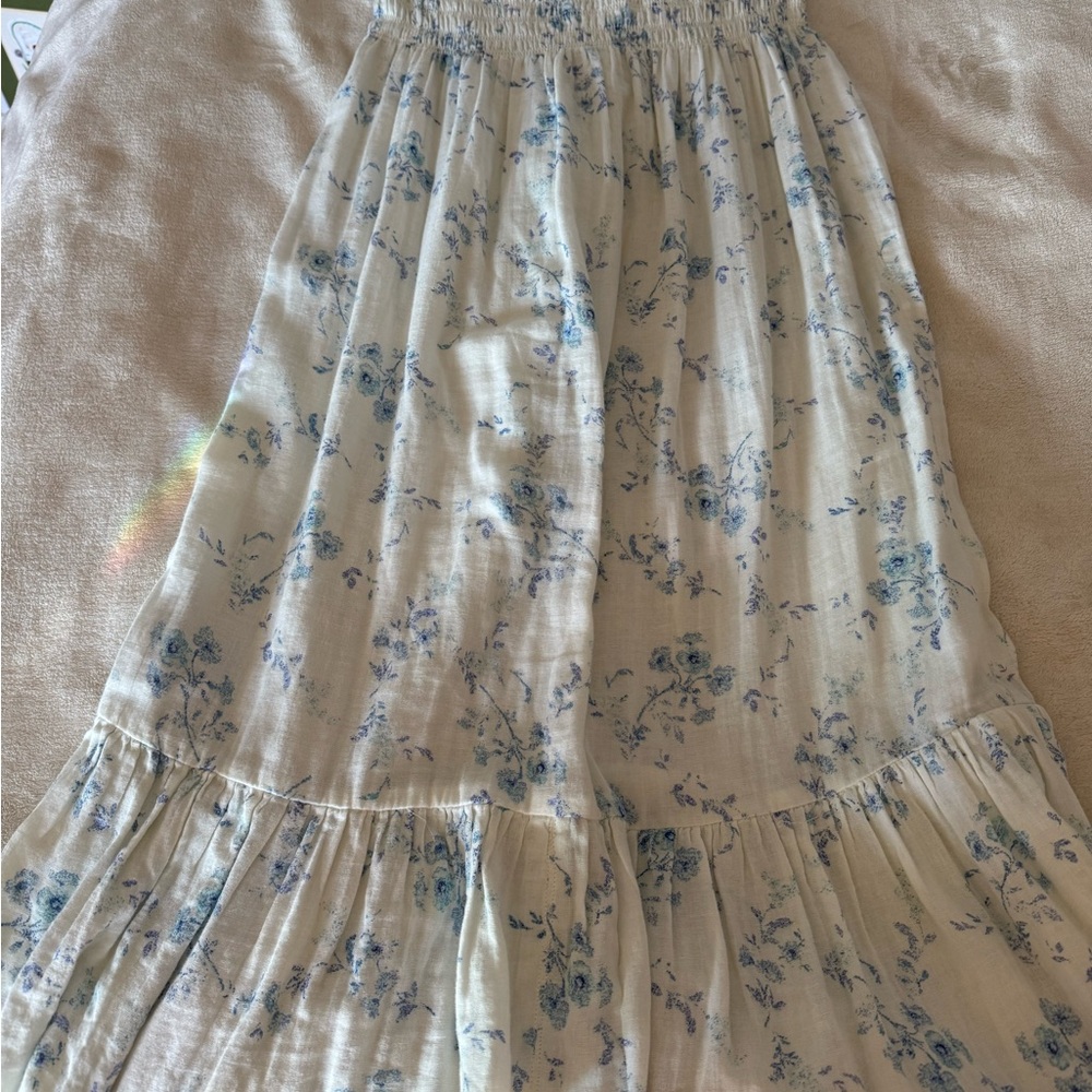 Urban Outfitters Kimchi Blue Suki Floral Smocked Midi Dress - Picture 12 of 12
